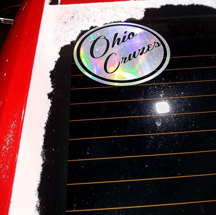 Rep Your State Classic Circle Logo Sticker