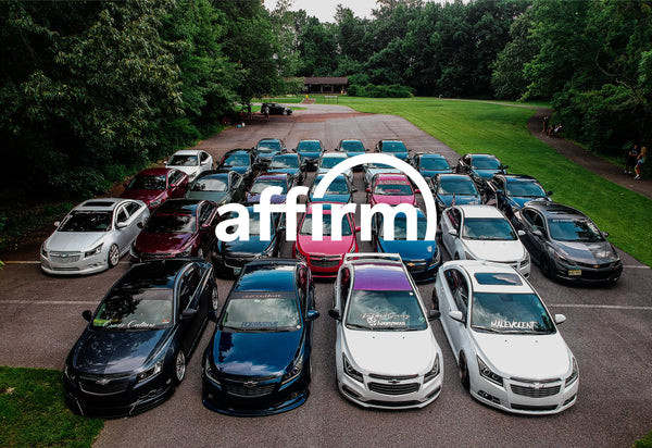Affirm Financing is now available!