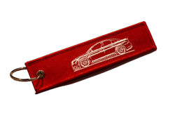 1st Gen Sedan Sideview Street Style Red Key Tag
