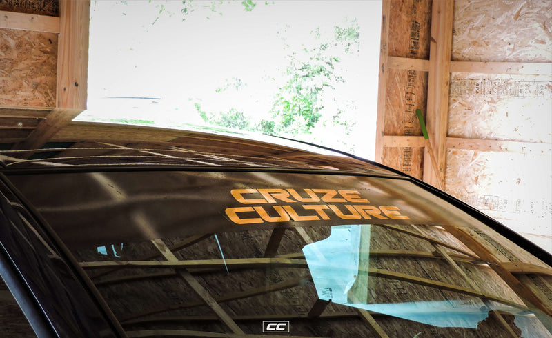 Cruze Culture Stacked Windshield Banner