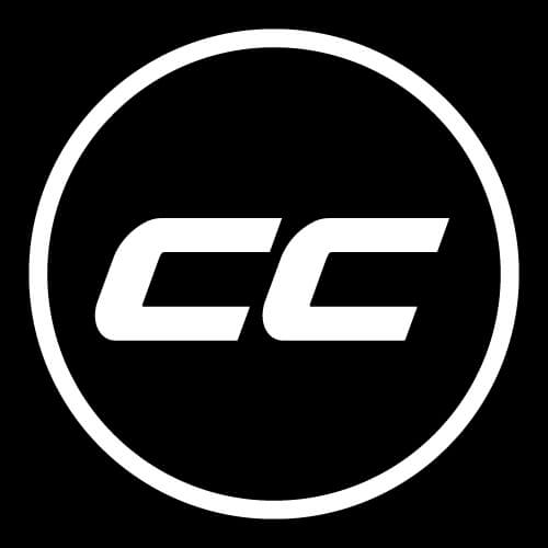 CC Circle Logo Sticker