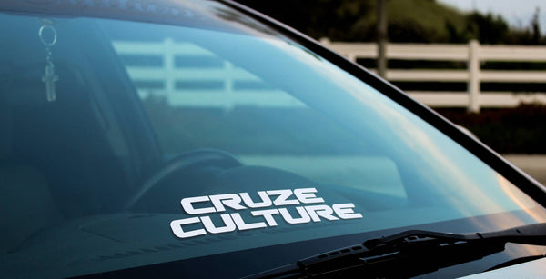 Cruze Culture Stacked Sticker