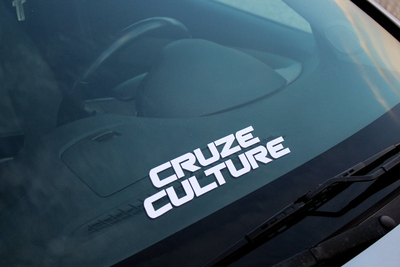 Cruze Culture Stacked Sticker
